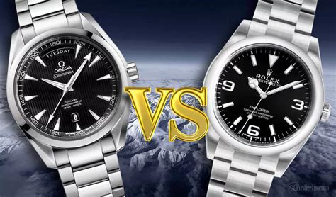 omega speedmaster vs aqua terra